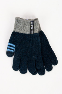 Рукавиці в'язані для хлопчика